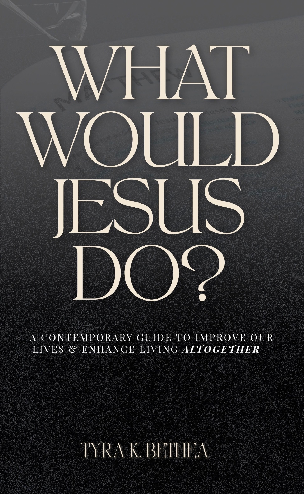 What Would Jesus Do? book cover
